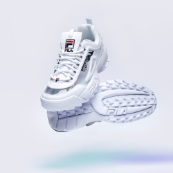 Fila Disrupter 2 Naked - Miesten Urheilujalkineet - Valkoinen | FI-30734